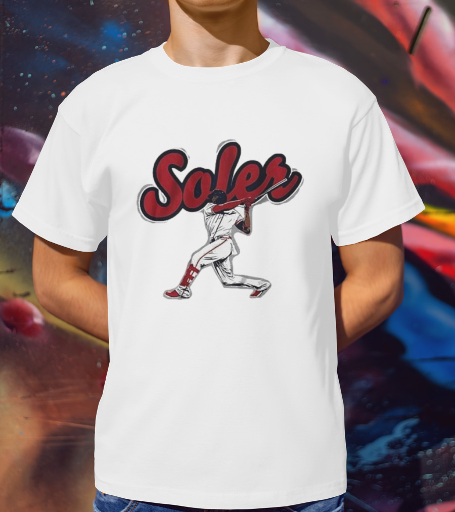 Jorge Soler Baseball Slugger Swing Motion T-Shirt