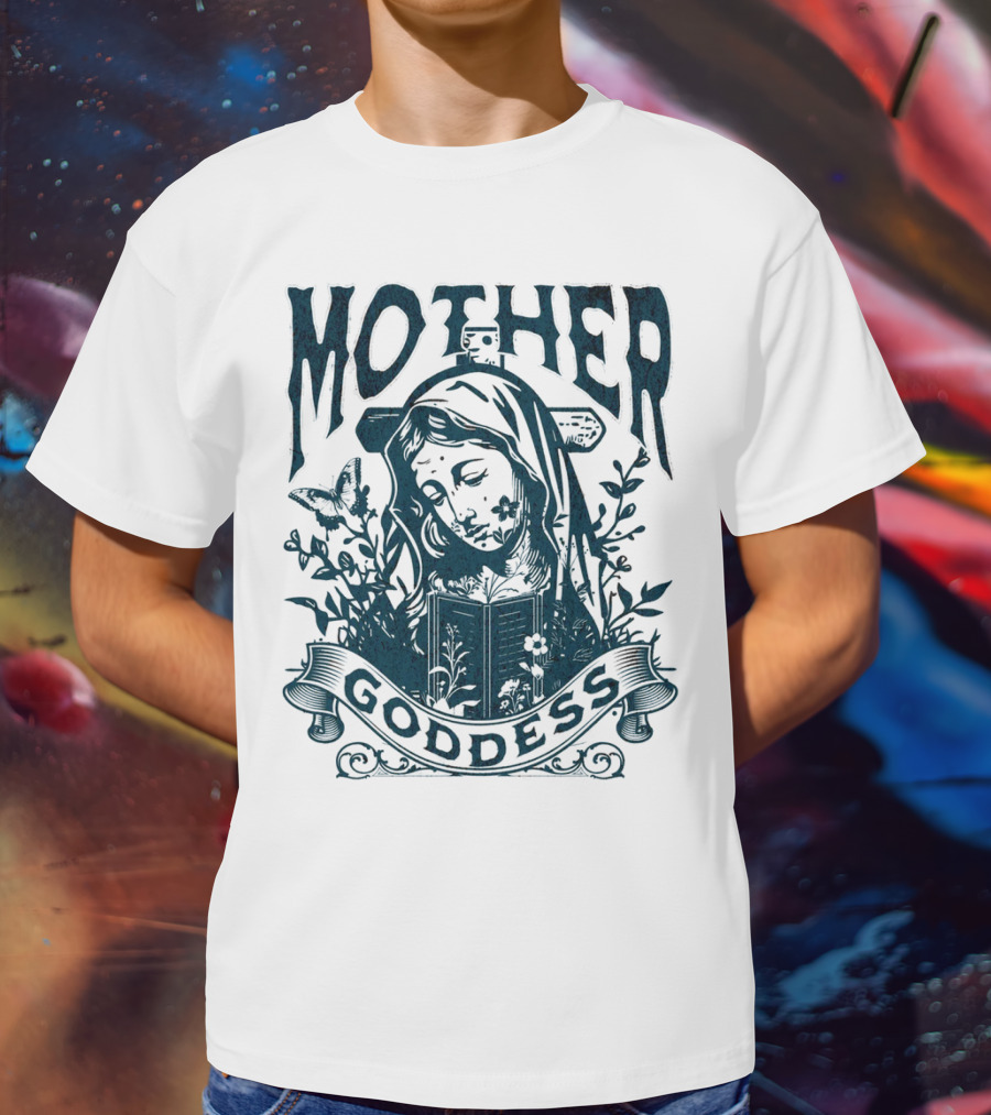 Mother Goddess Jesus God Divine Christ Love T-Shirt