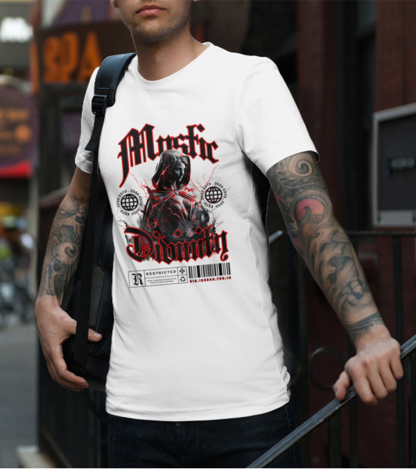 Mystic Divinity Divine Warrior Restricted Barcode 2038 2049 T-Shirt