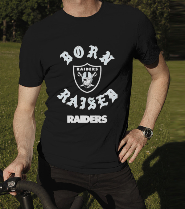 Born Raised Raiders Las Vegas Raiders T-Shirt