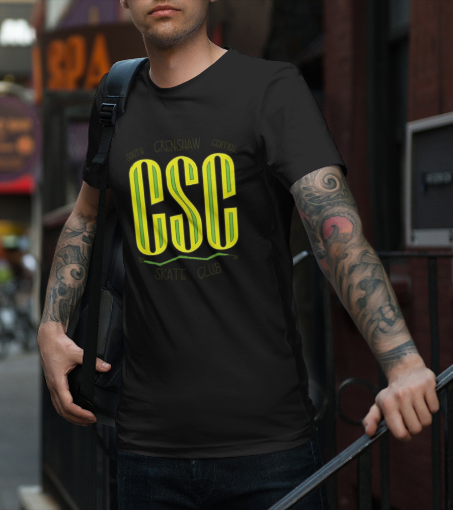 South Central Crenshaw Skate Club CSC T-Shirt