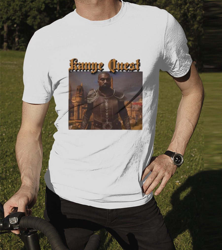 Kanye Quest Medieval Adventure Cleric In Armor T-Shirt
