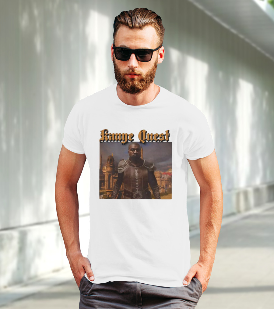 Kanye Quest Medieval Adventure Cleric In Armor T-Shirt
