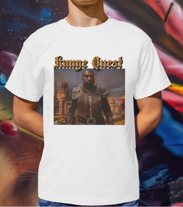Kanye Quest Medieval Adventure Cleric In Armor T-Shirt