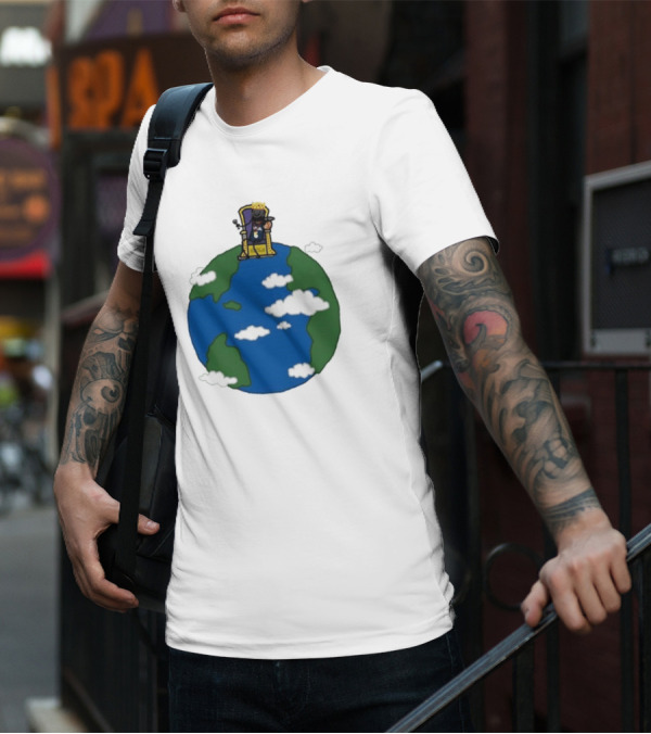 King Of The World James Throne On Earth T-Shirt