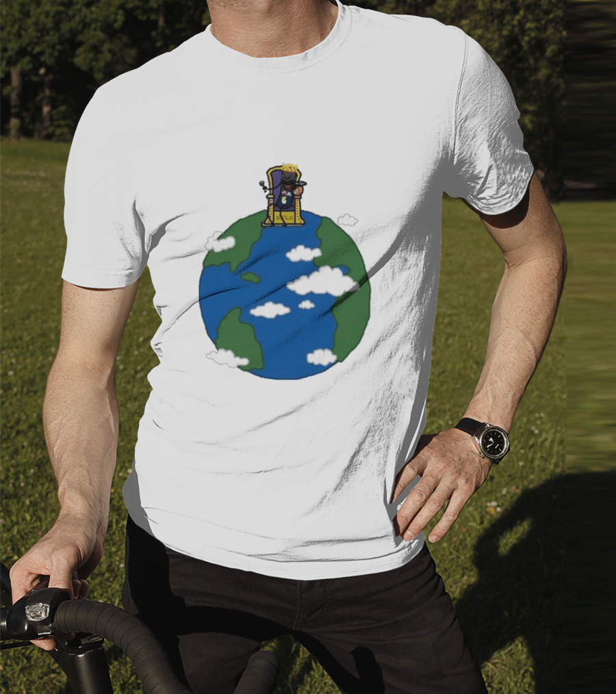 King Of The World James Throne On Earth T-Shirt