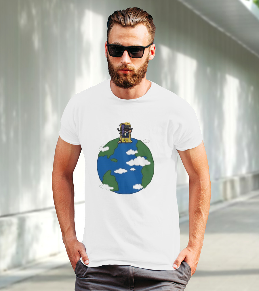 King Of The World James Throne On Earth T-Shirt