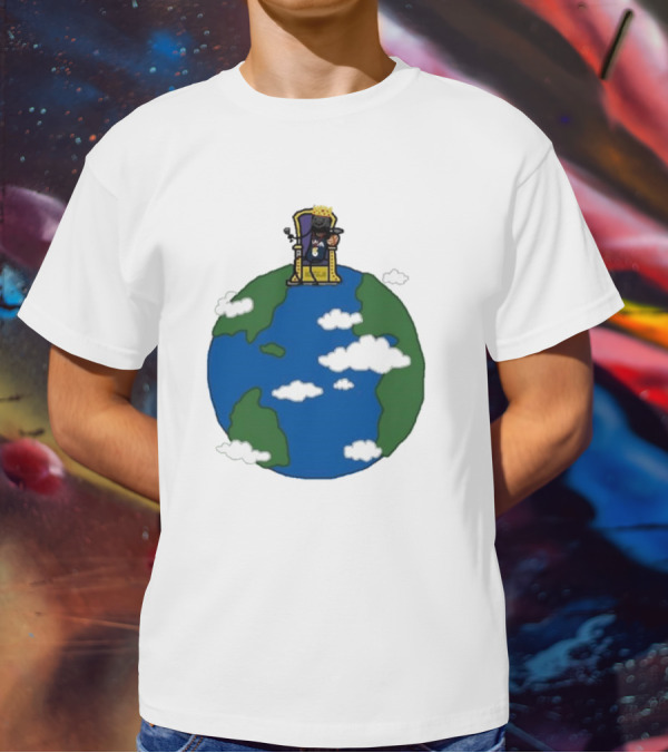 King Of The World James Throne On Earth T-Shirt