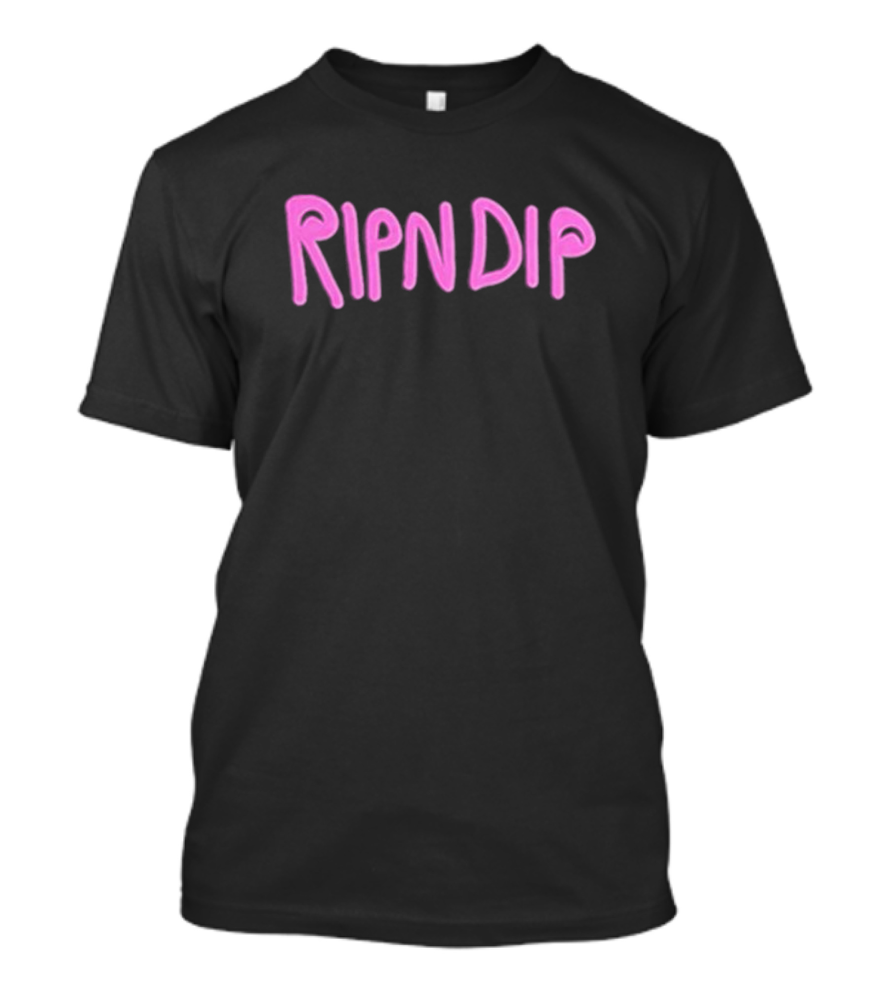 Ripndip Logo Pink Lettering T-Shirt