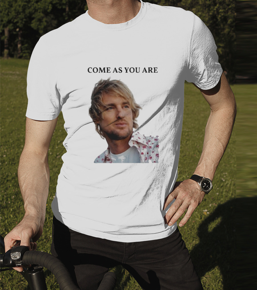 Come As You Are Owen Wilson Nirvana T-Shirt