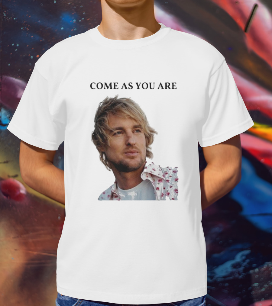 Come As You Are Owen Wilson Nirvana T-Shirt