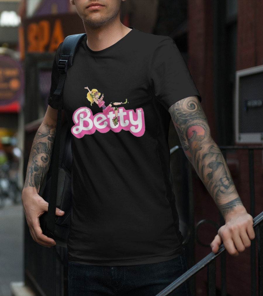 Betty Blonde Vintage Pink T-Shirt