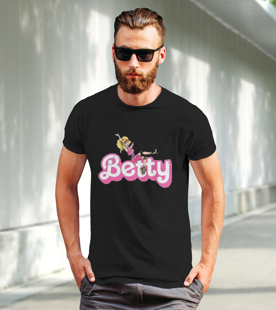 Betty Blonde Vintage Pink T-Shirt