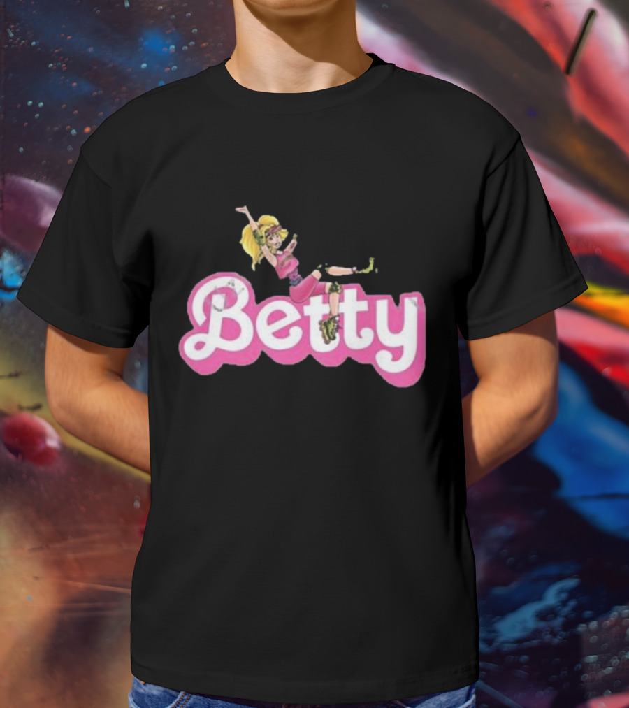 Betty Blonde Vintage Pink T-Shirt