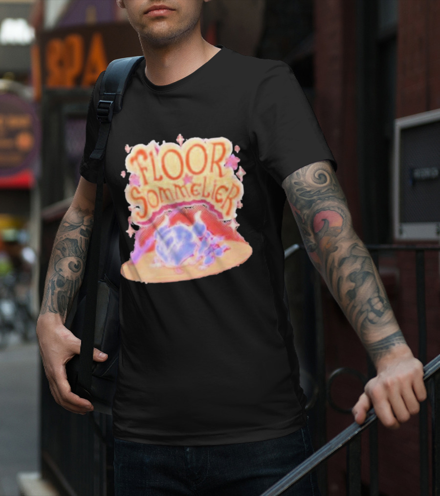 Dorumasuta Ffxivart Loor Floor Sommelier T-Shirt