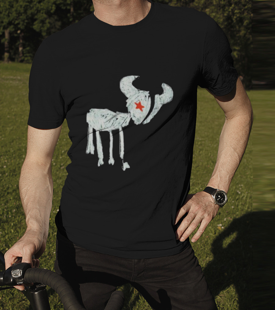 WeAreTexans Bull Design With Star For All Texans T-Shirt