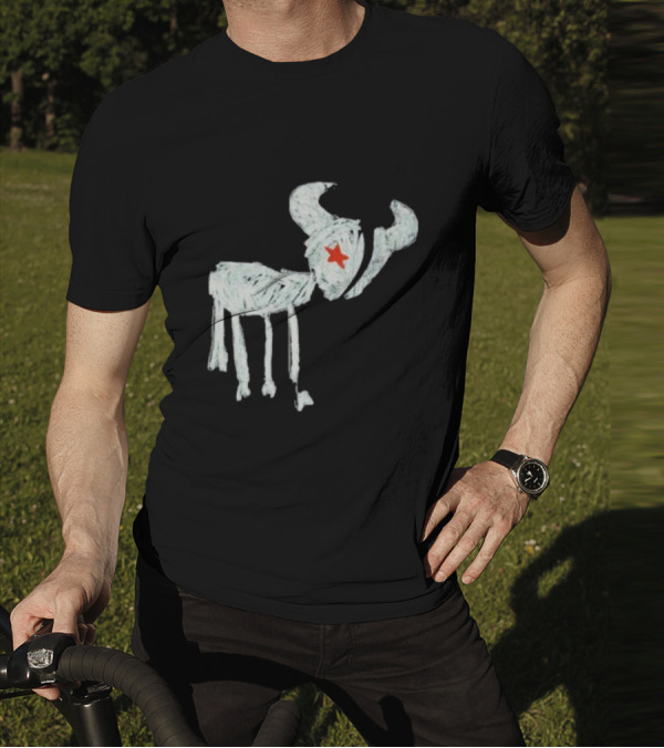 WeAreTexans Bull Design With Star For All Texans T-Shirt