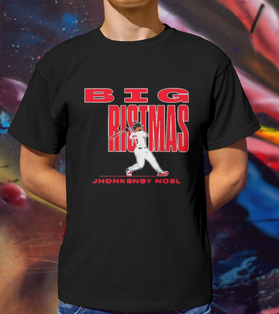 Jhonkensy Noel Cleveland Guardians Big Christmas Bigrismas T-Shirt