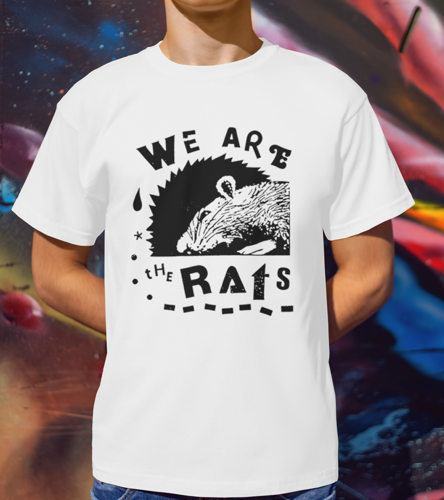 We Are The Rats Sleepy Rat Shadow T-Shirt