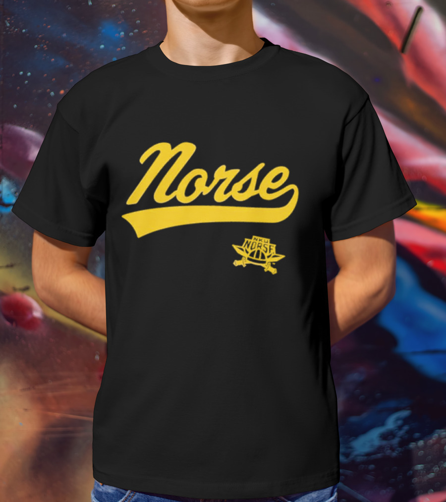 Norse NKU Norse Baseball Script T-Shirt