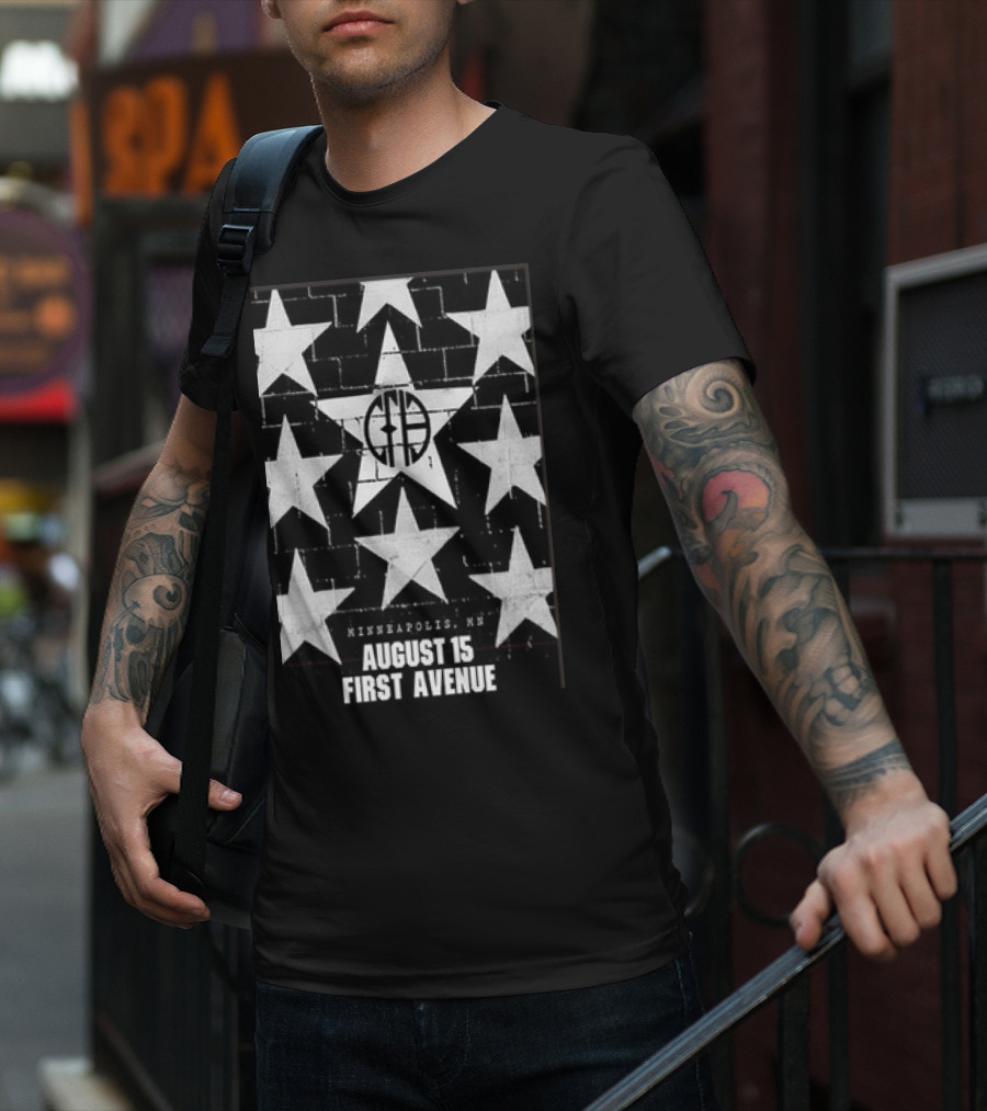 Minneapolis MN August 15 First Avenue Stars T-Shirt
