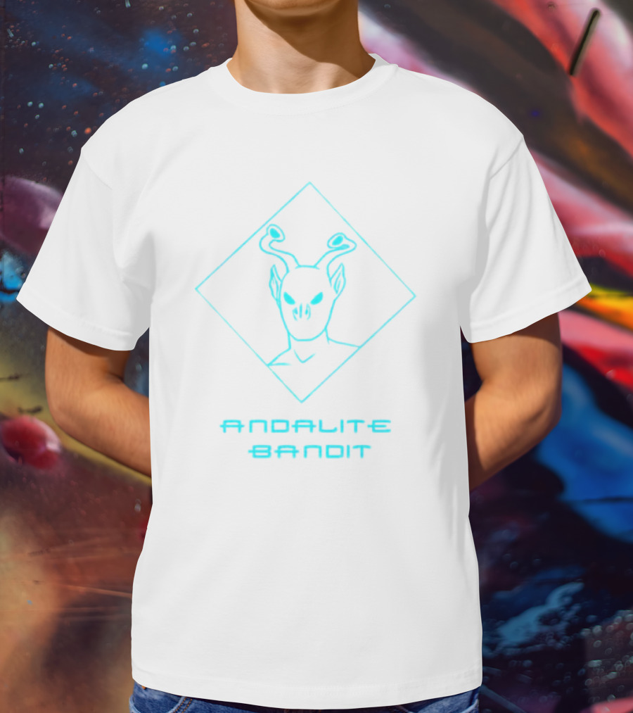 Andalite Bandit Animorphs Sci-Fi Icon Outline T-Shirt