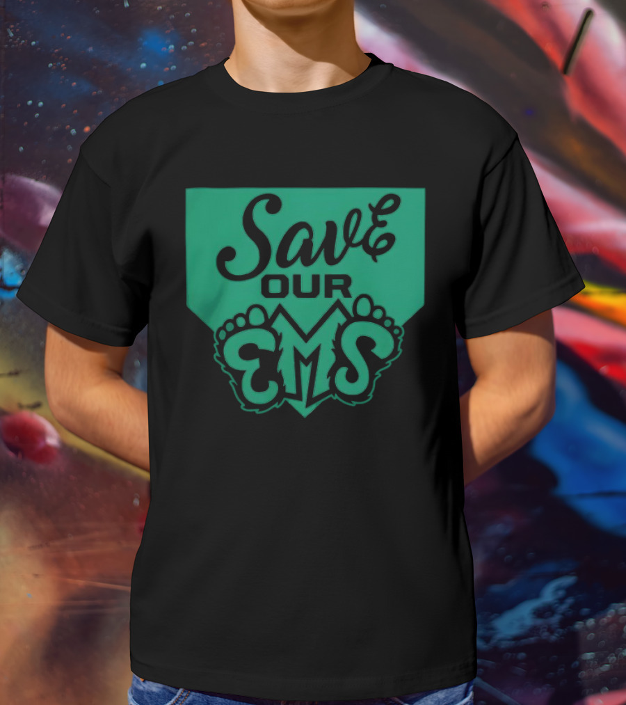 Eugene Emeralds Save Our Ems Team Spirit T-Shirt