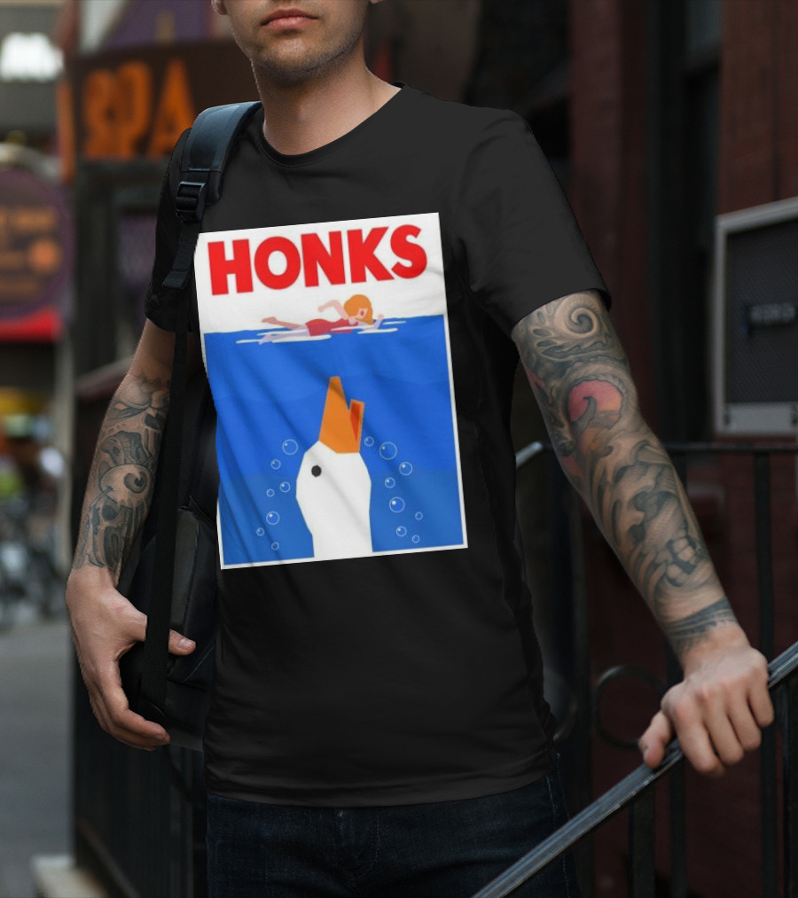 HONKS Goose Jaws T-Shirt