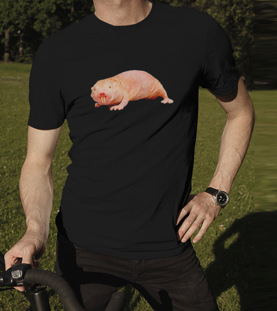 Naked Mole Rat Image On Clothing T-Shirt