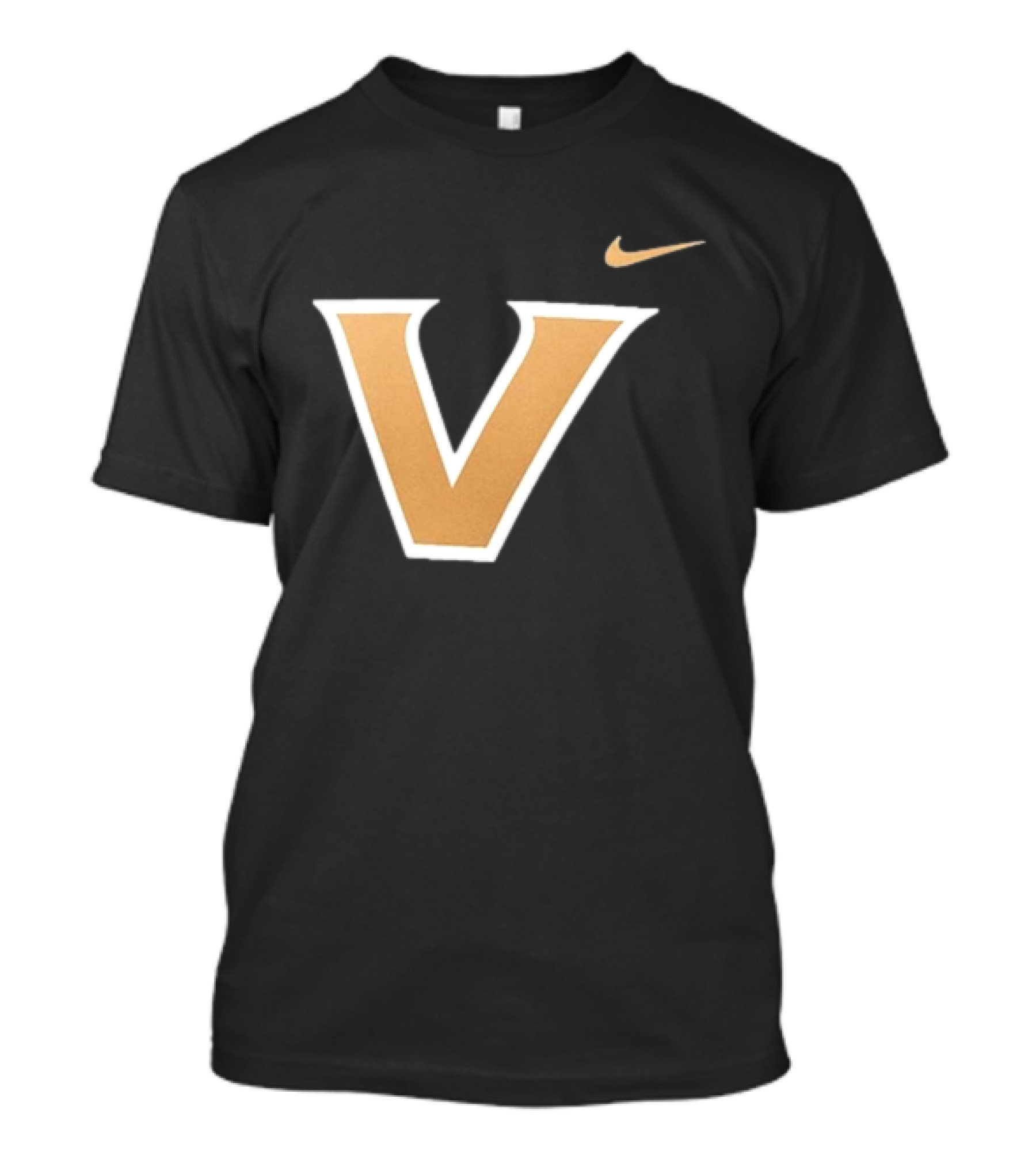 Vanderbilt Commodores Black V T-Shirt