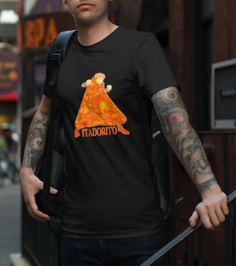 ItaDorito Jujutsu Kaisen Doritos Cheese Nachos Mashup T-Shirt
