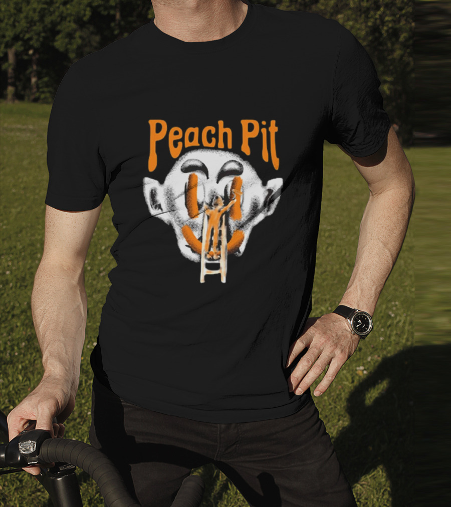 Peach Pit Surreal Face T-Shirt