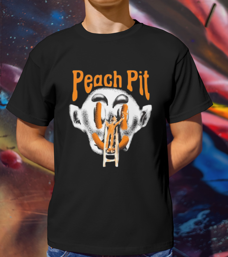 Peach Pit Surreal Face T-Shirt