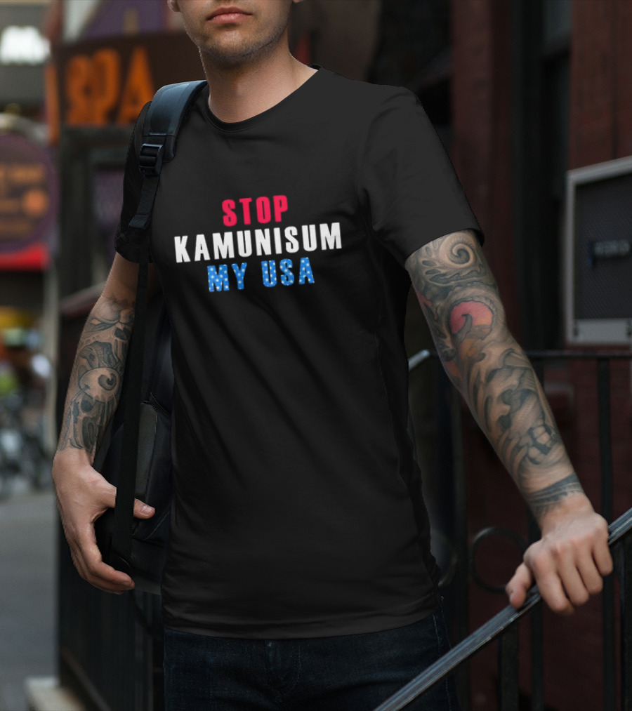 Stop Kamunism My USA T-Shirt