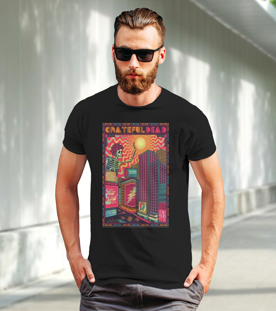 Grateful Dead World’s Most Famous Arena New York City September 15-20 1987 The New Album In The Dark T-Shirt