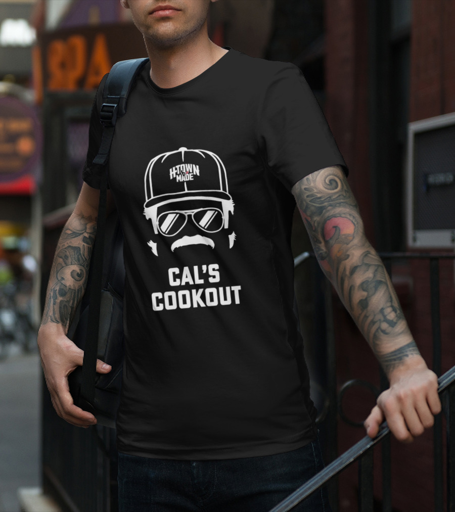 Cal's Cookout H-Town Made Houston Texas T-Shirt