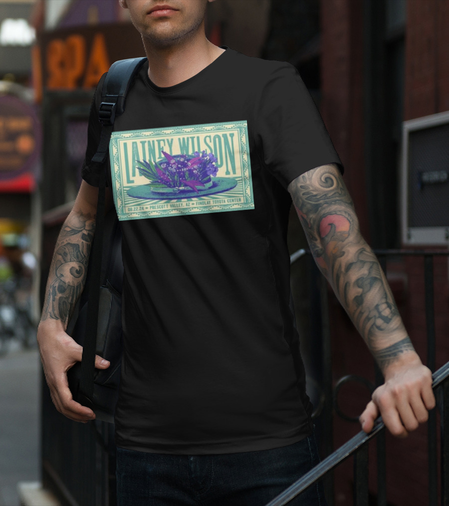 Lainey Wilson Prescott Valley AZ Findlay Toyota Center Aug 22 T-Shirt