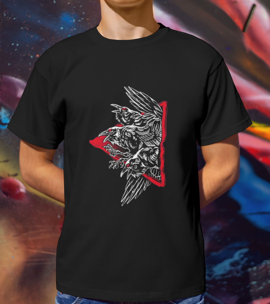 Red Ravens Trio Omen T-Shirt