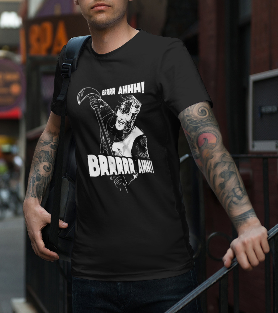 Brrrr Ahhh Cable Guy Medieval Knight T-Shirt