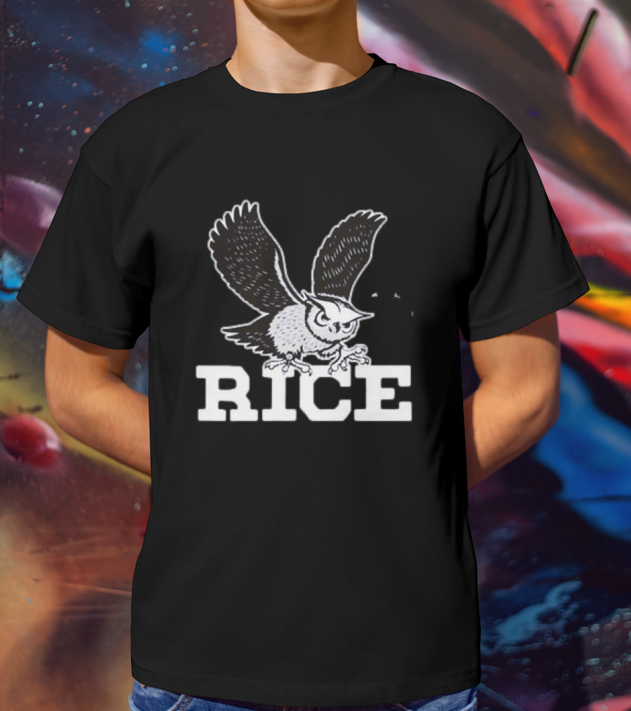 Rice University Fighting Owls Mascot T-Shirt