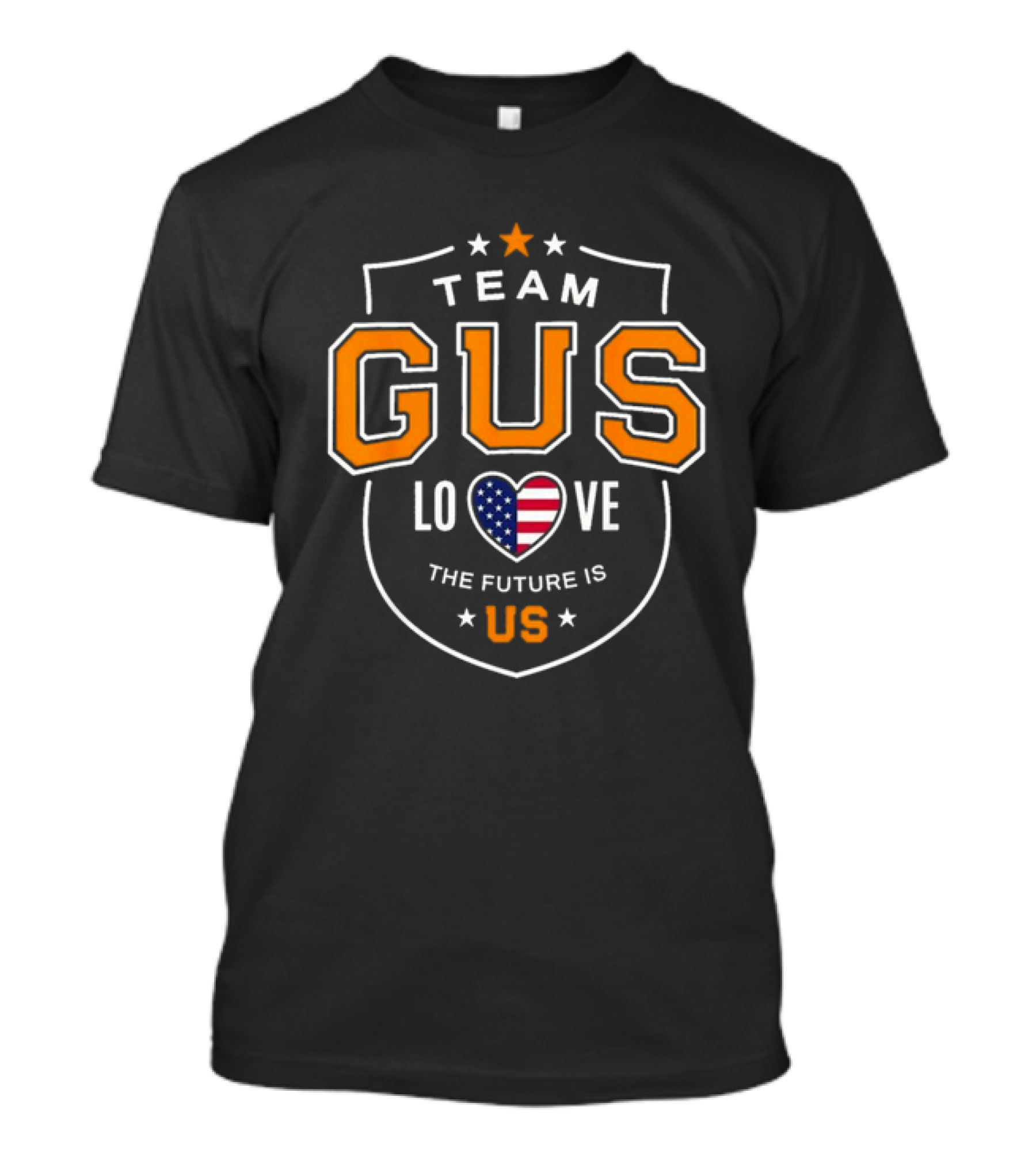 Team Gus Love The Future Is Us USA Shield T-Shirt