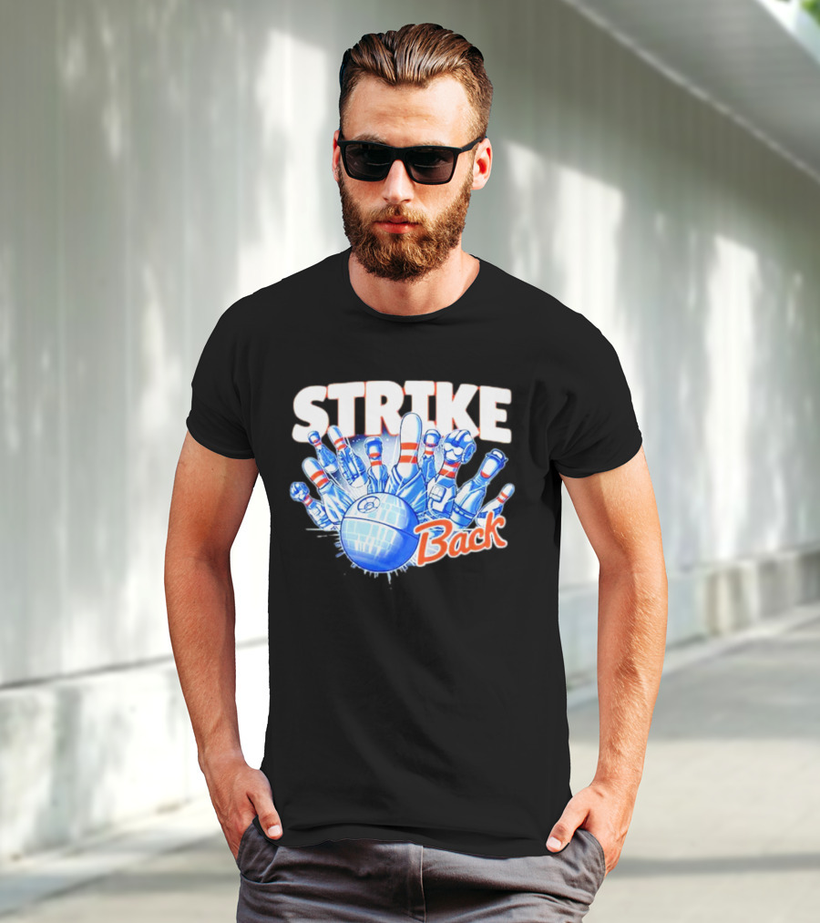 STRIKE Back Bowling And Star Wars Mashup T-Shirt