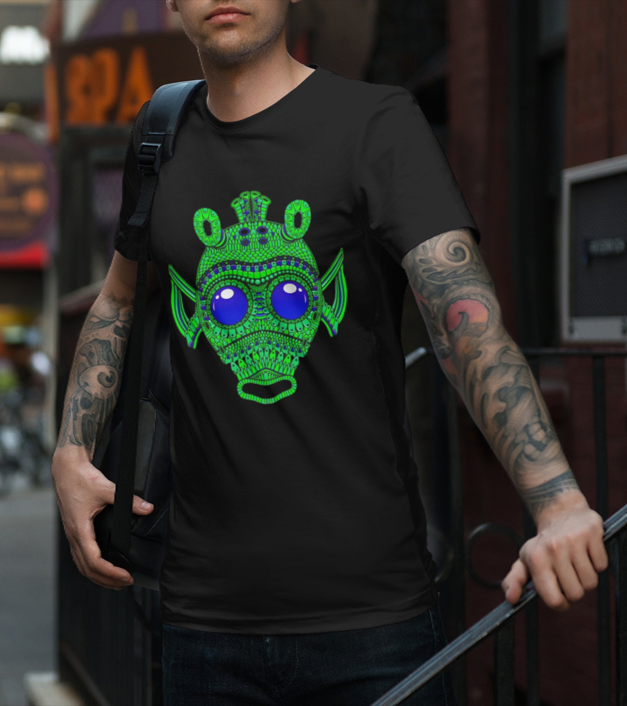 Greedo The Bounty Hunter Alien Mask T-Shirt
