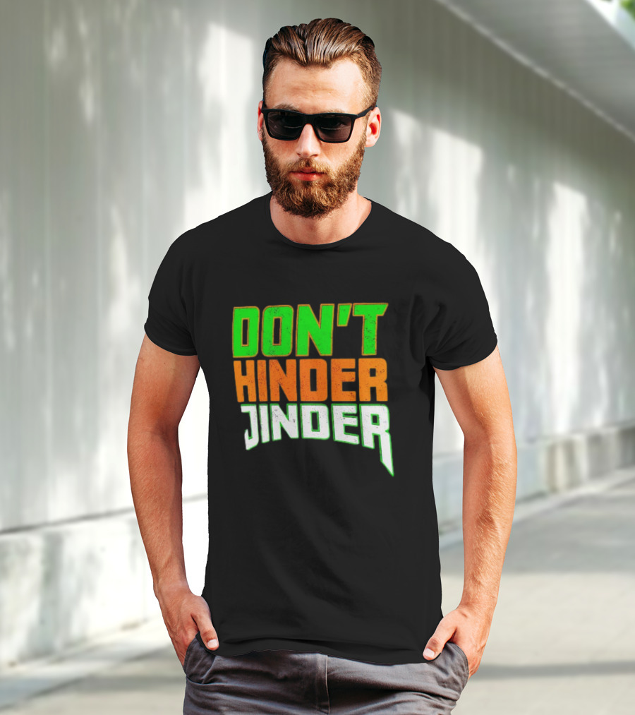 Jinder Mahal Don't Hinder Jinder Vibrant T-Shirt