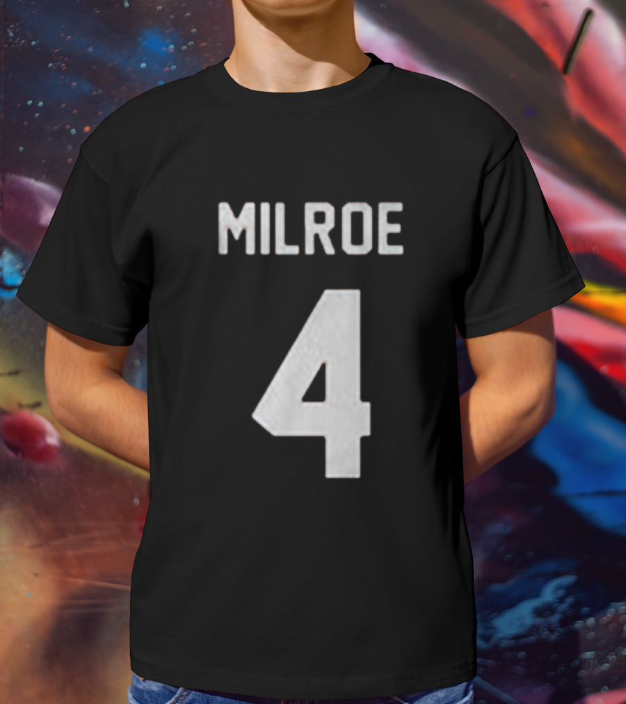 Alabama Football Milroe 4 Shirsey T-Shirt