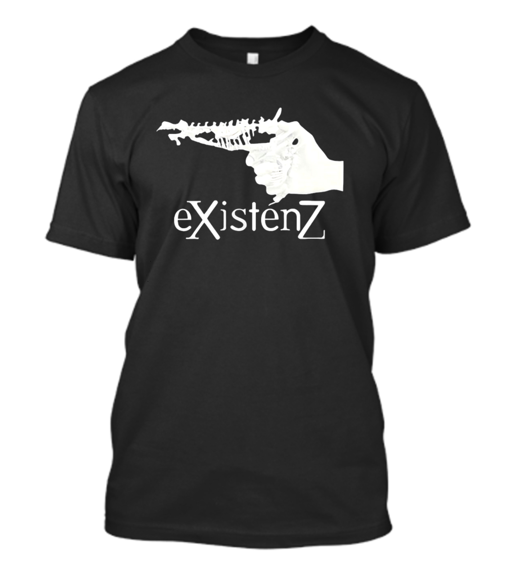 Gristle EXistenZ Skeletal Gun T-Shirt
