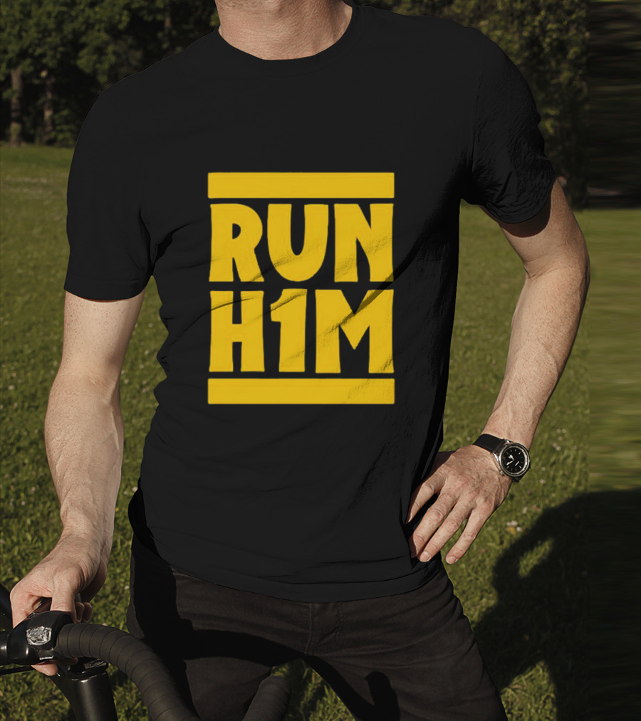 RUN H1M Street Art Graffiti T-Shirt