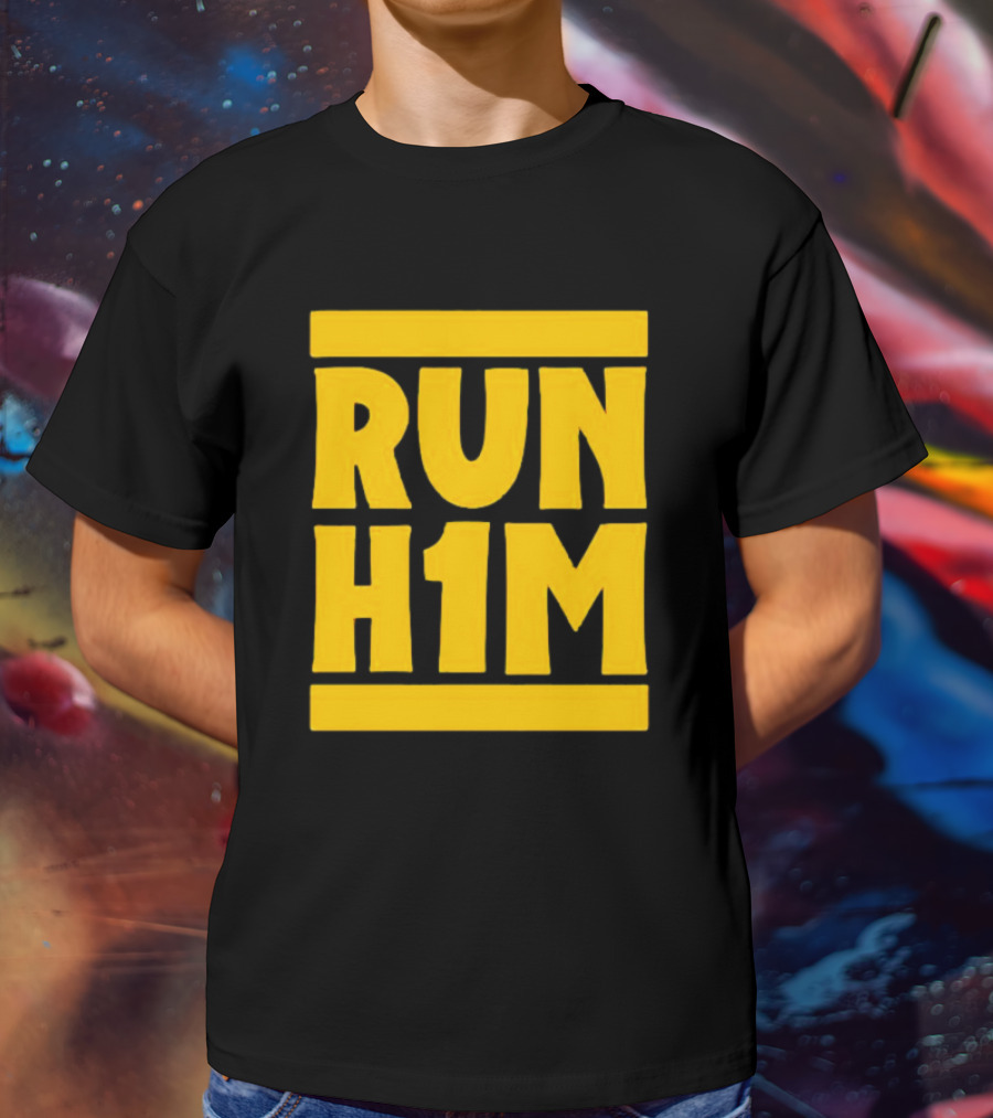 RUN H1M Street Art Graffiti T-Shirt