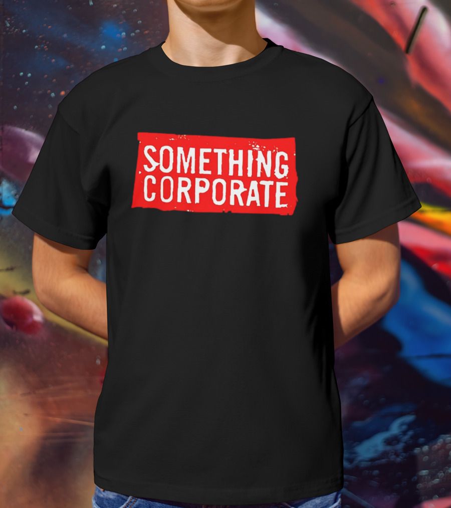 Something Corporate Bold Red Iconic T-Shirt