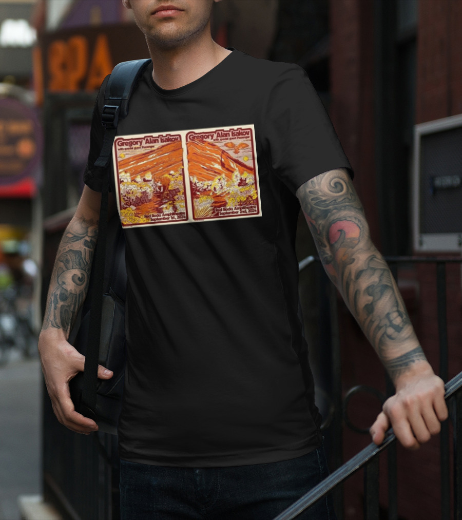 Gregory Alan Isakov With Special Guest Red Rocks Amphitheatre September 1st 2nd T-Shirt